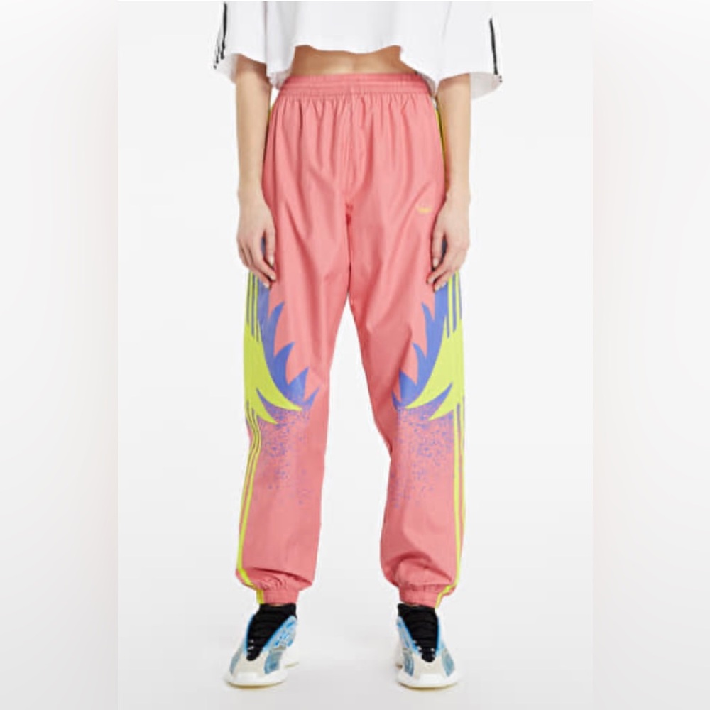 ADIDAS Originals Fakten Joggers Track Pants Hazy Rose Joy Purple Neon Retro